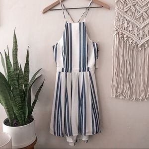 NWT Lovers + Friends Forget Me Not Striped Dress